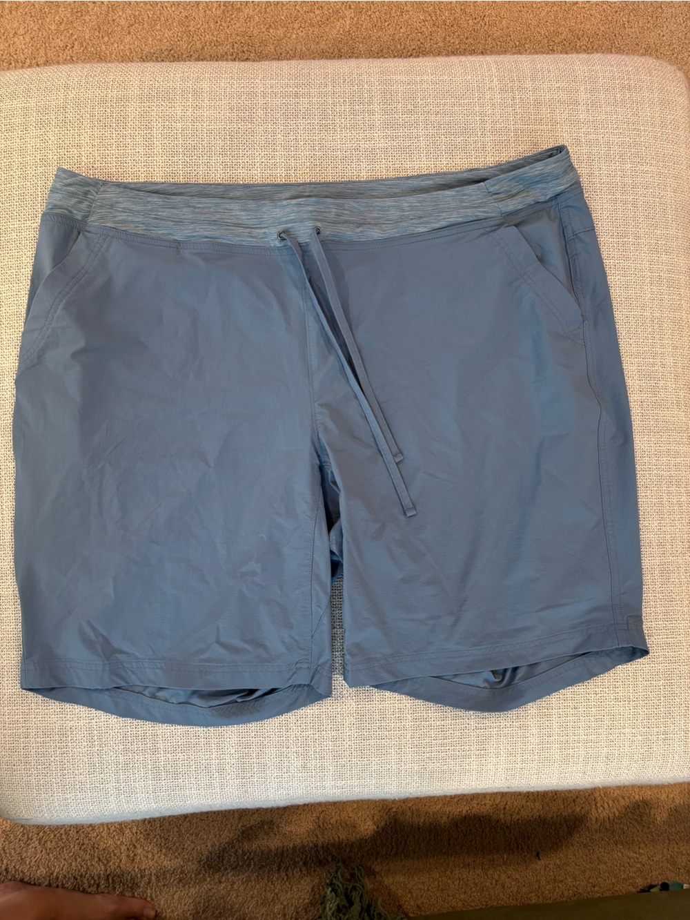 Women's Plus Armachillo Cooling 10” Shorts 22W in Stone Blue